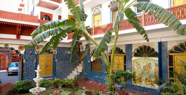 Krishna Prakash Heritage Haveli Jodhpur  Eksteriør billede