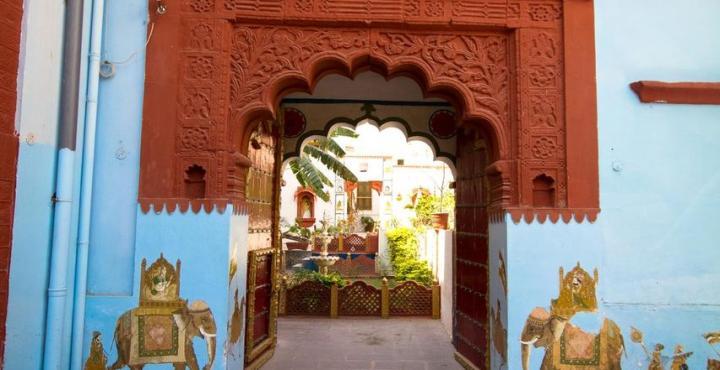 Krishna Prakash Heritage Haveli Jodhpur  Eksteriør billede