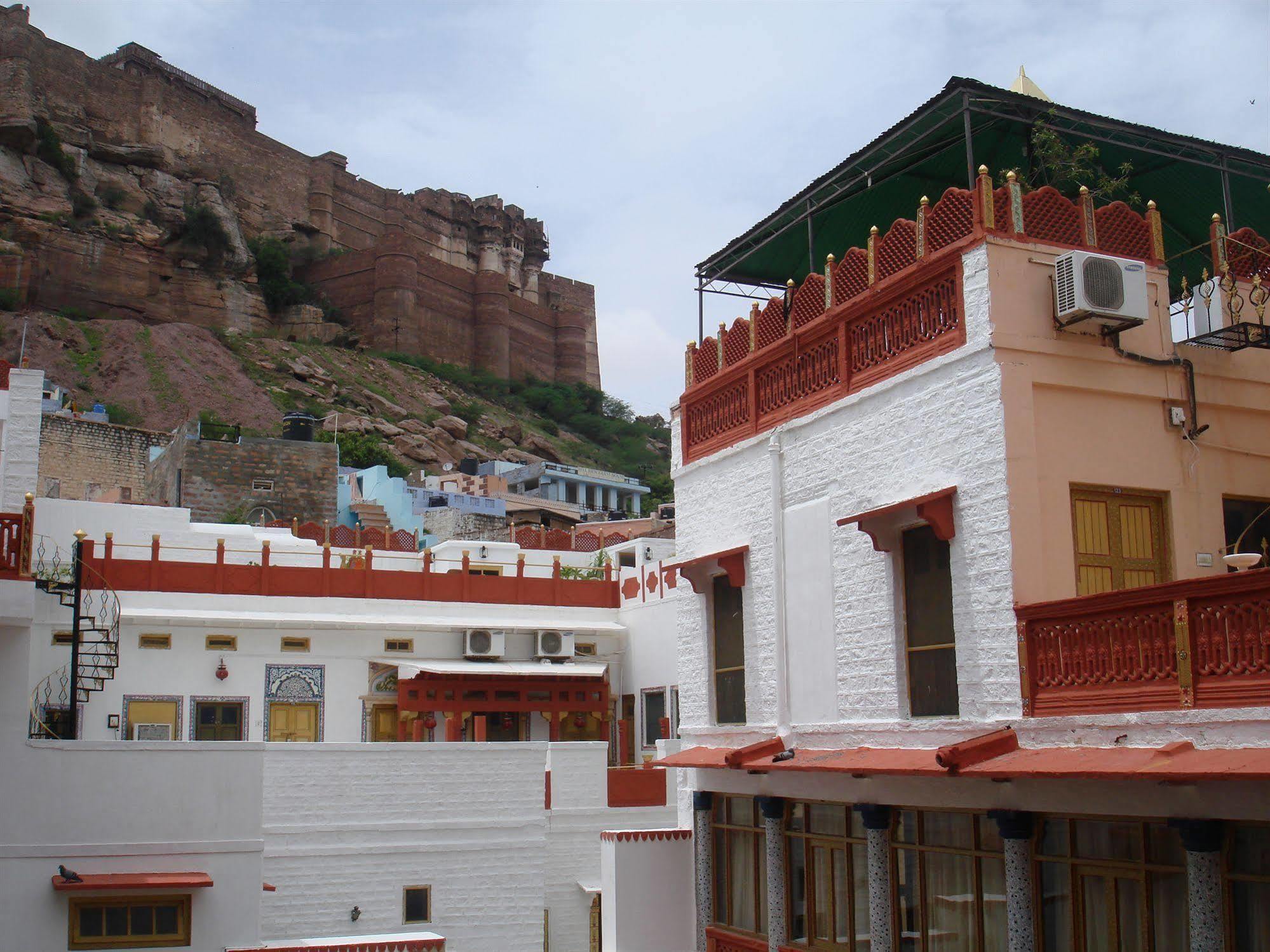 Krishna Prakash Heritage Haveli Jodhpur  Eksteriør billede